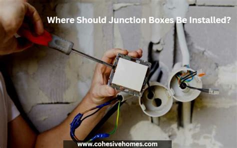 do junction boxes have to be accessible|maintenance free junction box.